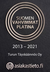 Turun Täyskäännös - Suomen vahvimmat Turun Täyskäännös - Suomen vahvimmat
